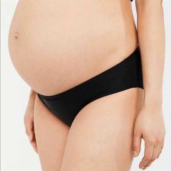 Motherhood Maternity Basic Swim Bikini Bottom NWT - Picture 1 of 6